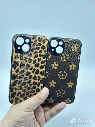 Чехол на iPhone 14 под кожу