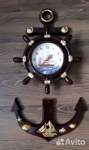 Настенные часы, в морской тематике