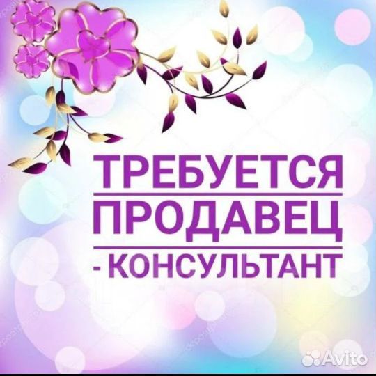 Продавец консультант