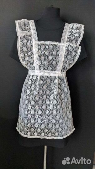 Фартук гипюровый новый