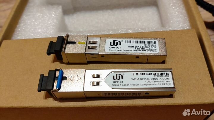 Медиаконвертер и SFP модуль: mcsfp2-10/100/1000