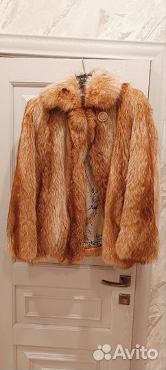 Шуба из енота