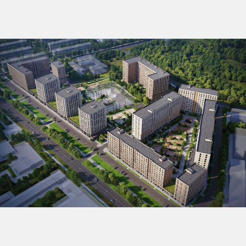 1-к. квартира, 37,2 м², 10/12 эт.
