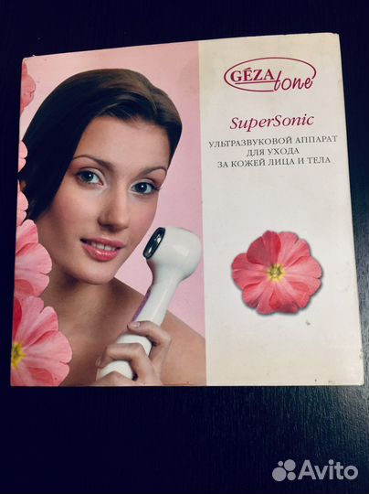 Ультразвуковой массажер для лица и тела Новый