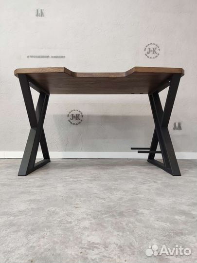 Компьютерный стол, игровой стол, массив лофт