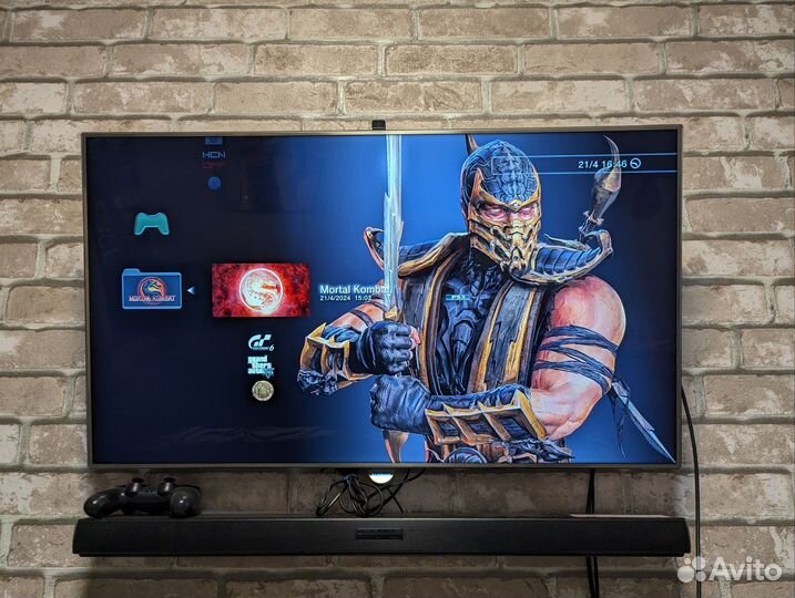 Игровая приставка Sony PS 3 Slim прошитая