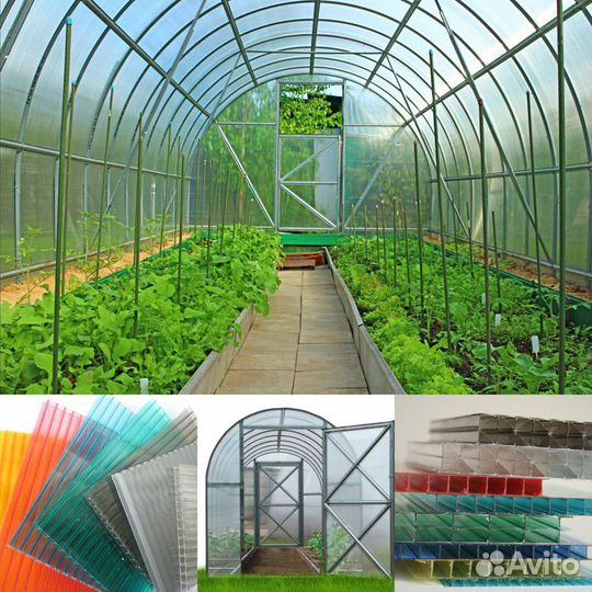 Теплица из поликарбоната от производителя