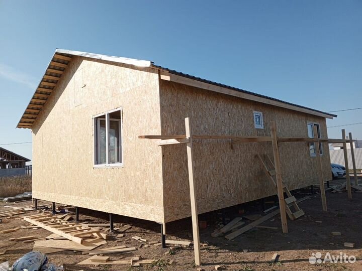 Дачный утеплëние домик