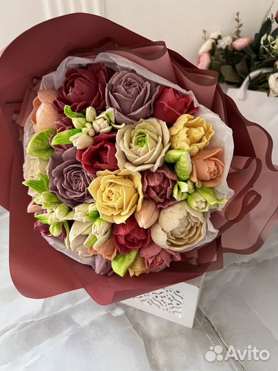 Зефирные букеты на День матери