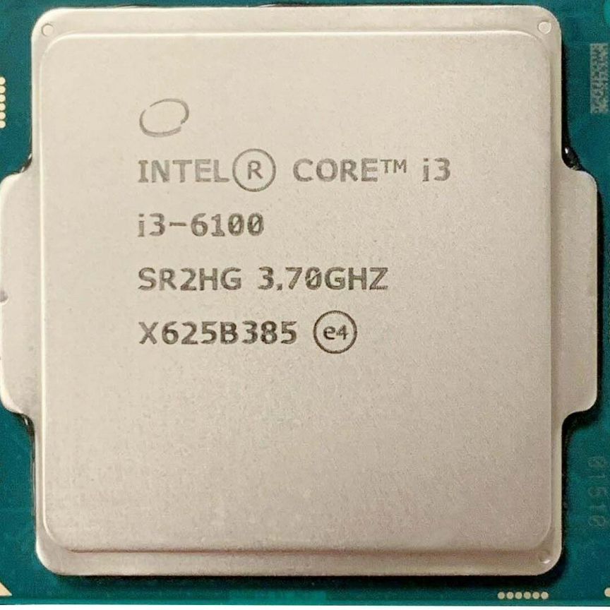 [SR2HG] Процессор I3-6100 Intel 3700mhz Sr2hg