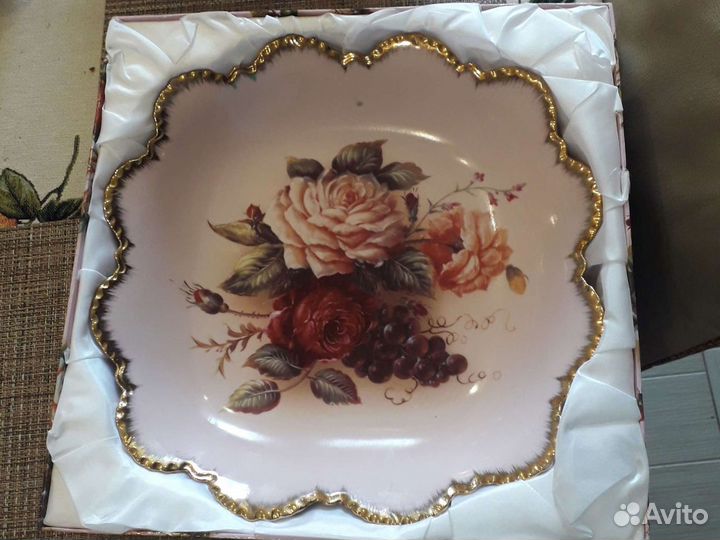 Блюдо фарфор 30 см Elan gallery