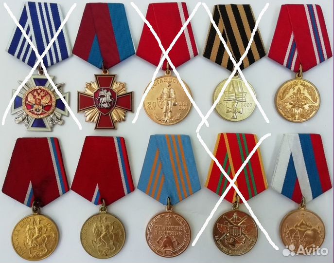 Медали юбилейные ведомств. мвд Армия Казачество