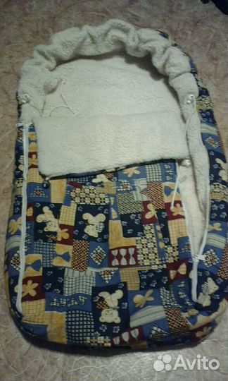 Конверт из овечьей шерсти