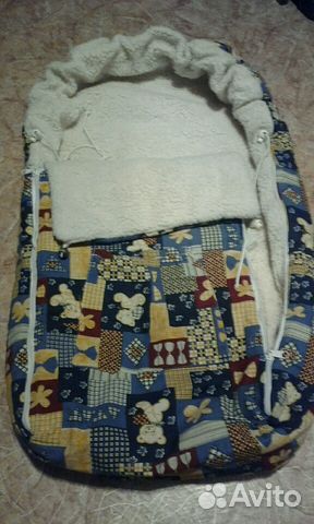 Конверт из овечьей шерсти