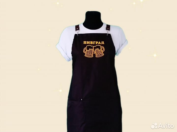 Фартук для кафе с логотипом