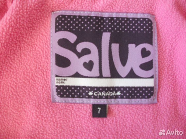Куртка для девочки 7 лет, бренд Salve (Канада)