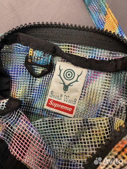 Cумка Supreme week 9 Heavy Mesh Game Bag
