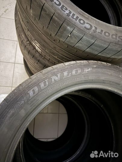 Dunlop SP Sport Maxx GT 275/40 R20 и 315/35 R20