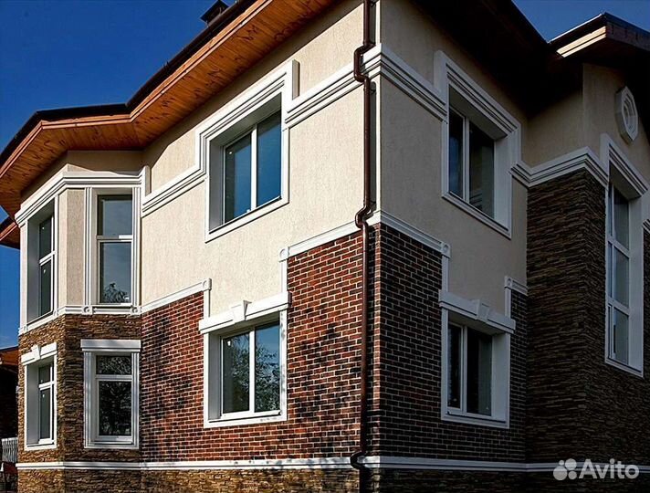 Гибкий камень на сетке