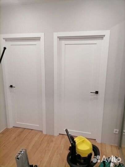 Межкомнатные двери Белые матовые эмалит