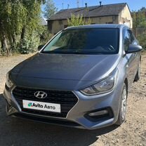 Hyundai Solaris 1.6 MT, 2017, 121 000 км, с пробегом, цена 1 200 000 руб.