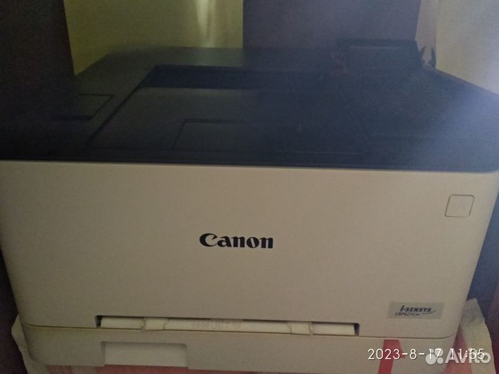 Цветной лазерный принтер «Canon i-sensys», wi-fi