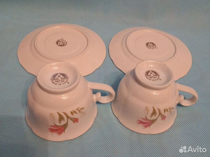 Чашка с блюдцем Китай