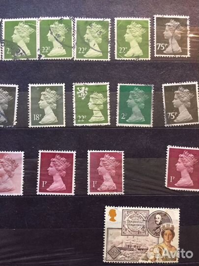 Марки переписки Букингема с Эрмитажем и другие