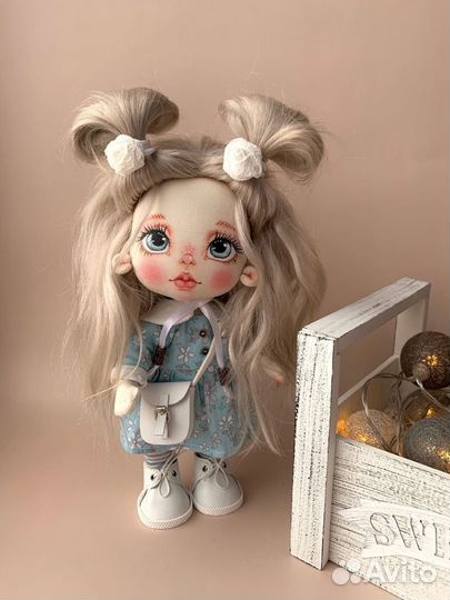 Текстильная кукла ручной работы