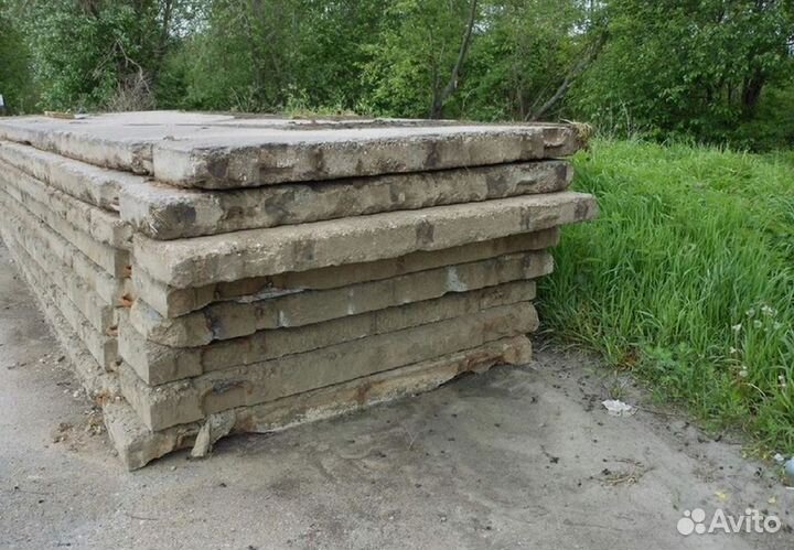 Плита аэродромная 6000х2000мм (2 сорт)