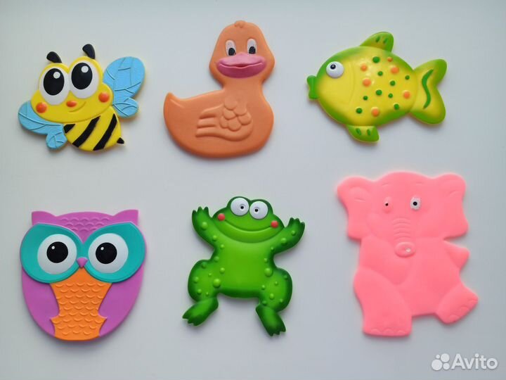 Мини коврики для ванной на присосках