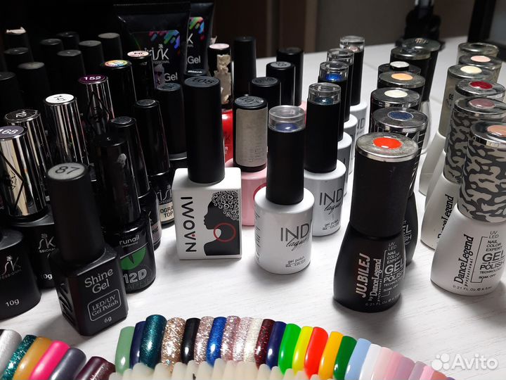 Гель лаки бу