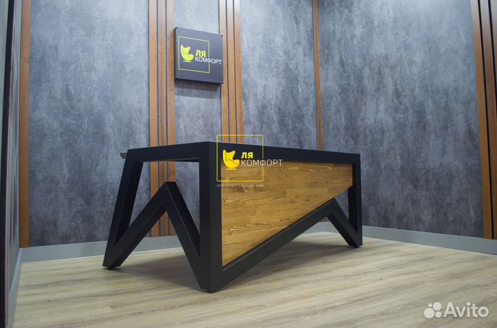 Стол директора в стиле лофт