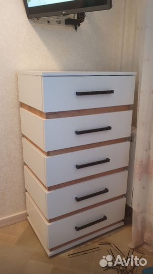 Комод км-1 белый