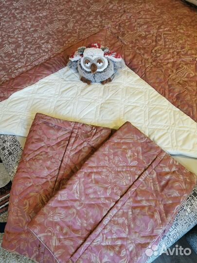 Жаккардовое покрывало + наволочки «Версаль»-новое