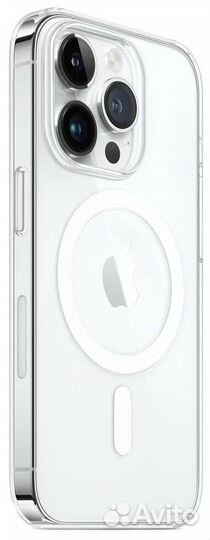Чехол Apple iPhone 14 Plus Clear Case MagSafe (про