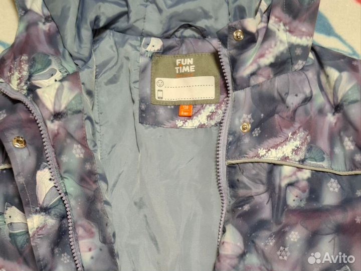 Куртка демисезонная для девочки 128