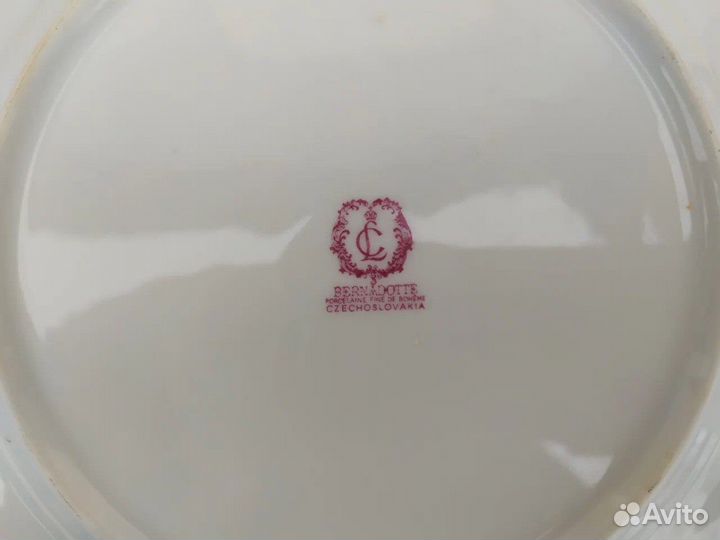 Тарелки bernadotte Чехословакия