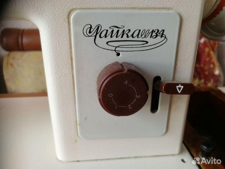 Швейная машинка чайка с электроприводом