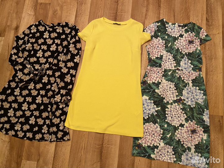 Платья пакетом р.46