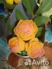 Букеты из мыла ручной работы