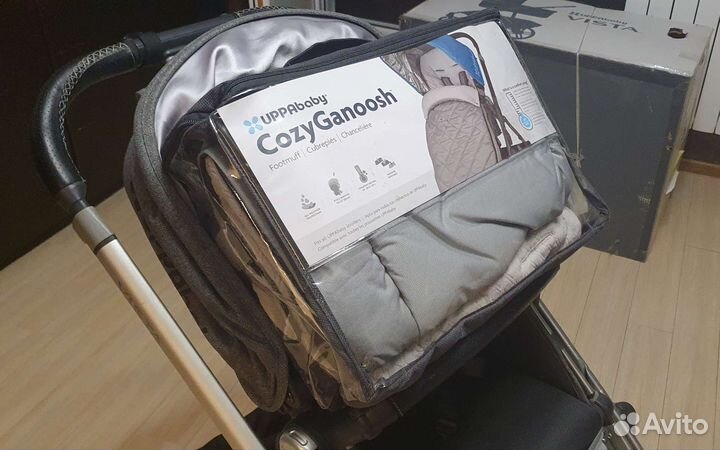 Коляска uppababy vista 2в1/cozy ganoosh/ адаптеры