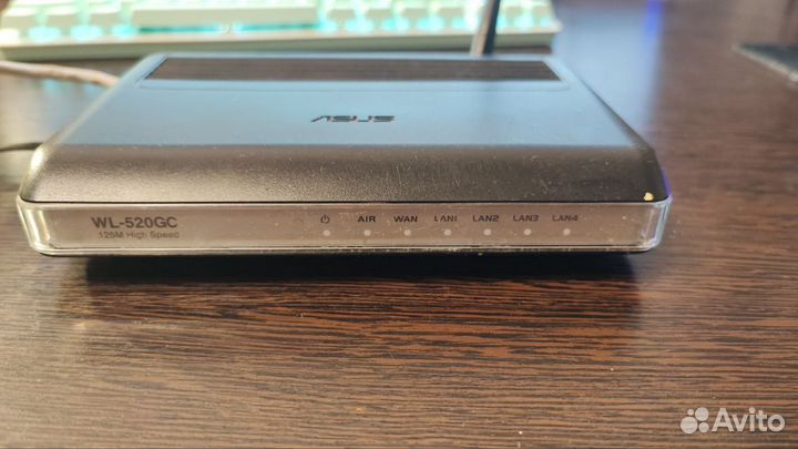 Wifi роутер asus wl-520gc