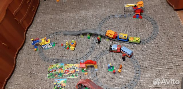 Lego duplo (лего дупло) железная дорога купить в Зеленограде | Личные ...