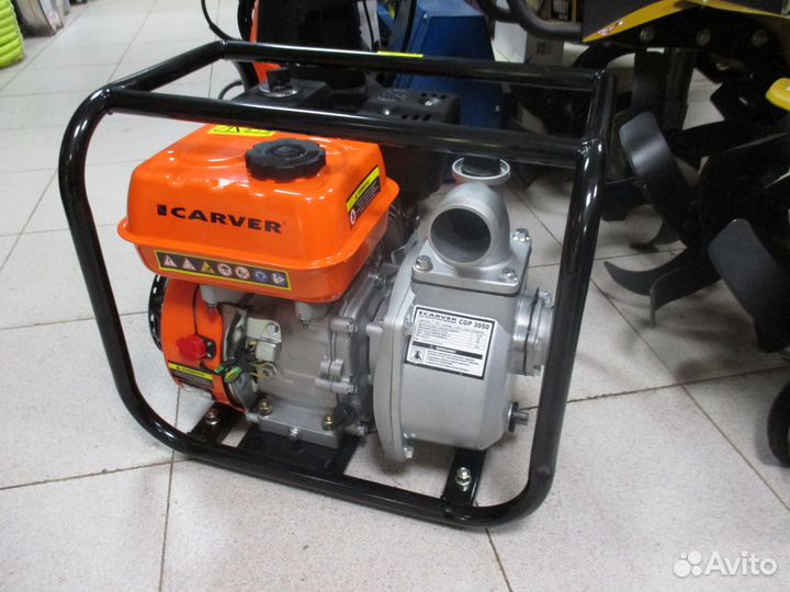 Мотопомпа для чистой воды Carver CGP 3050
