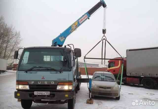 Кран борт эвакуатор