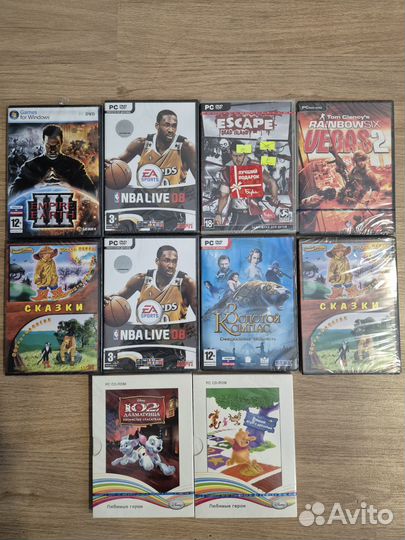 PC игры на DVD