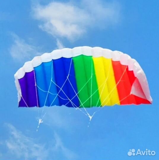 Кайт с планкой 1.5м, 2.5м, 3м, 5м. воздушный змей