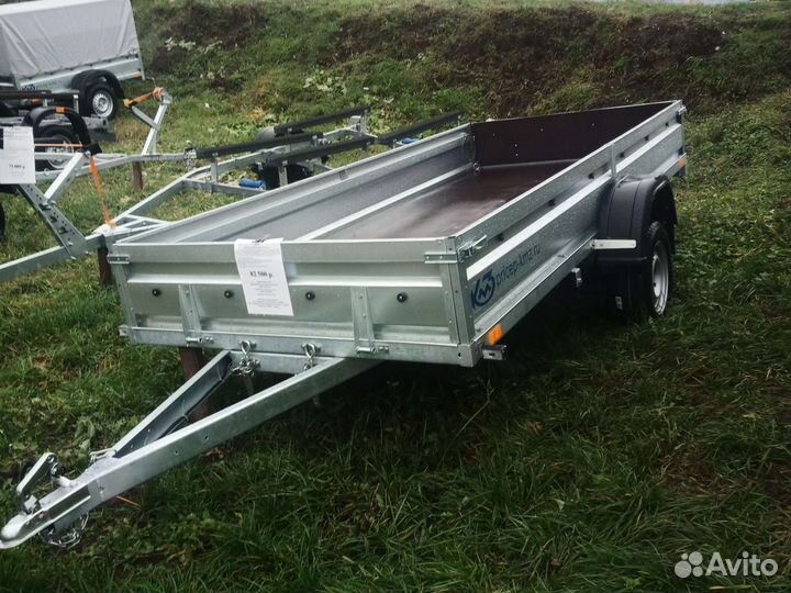 Прицеп легковой 3,5*1,5 м. Самосвал. Оцинкованный