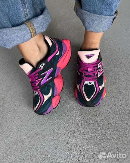 Кроссовки new balance 9060 purple